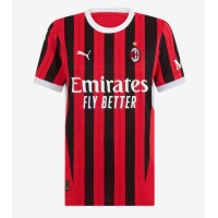 Billiga AC Milan Hemma fotbollskläder Dam 2024-25 Kortärmad